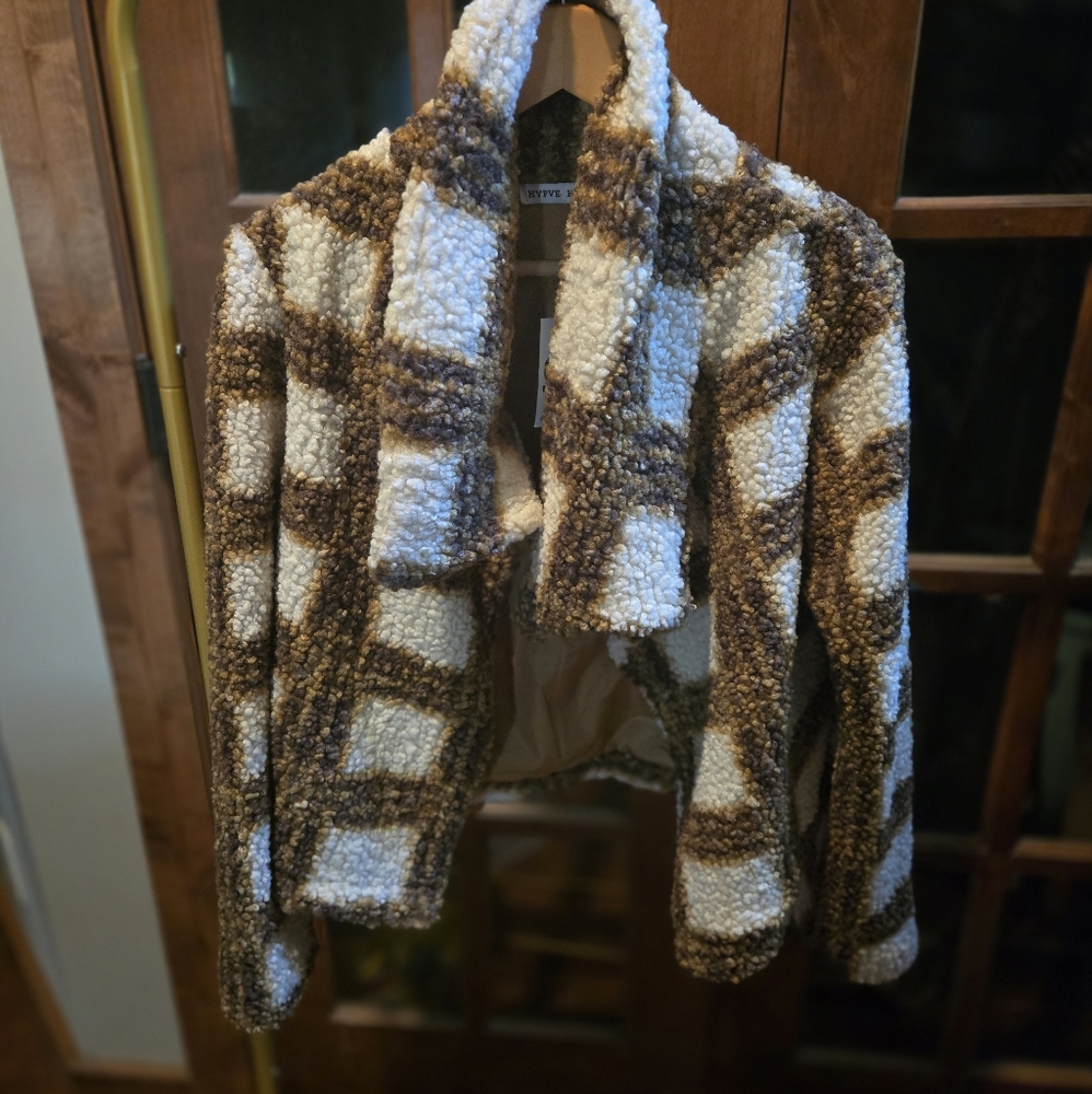 NWT sherpa jacket